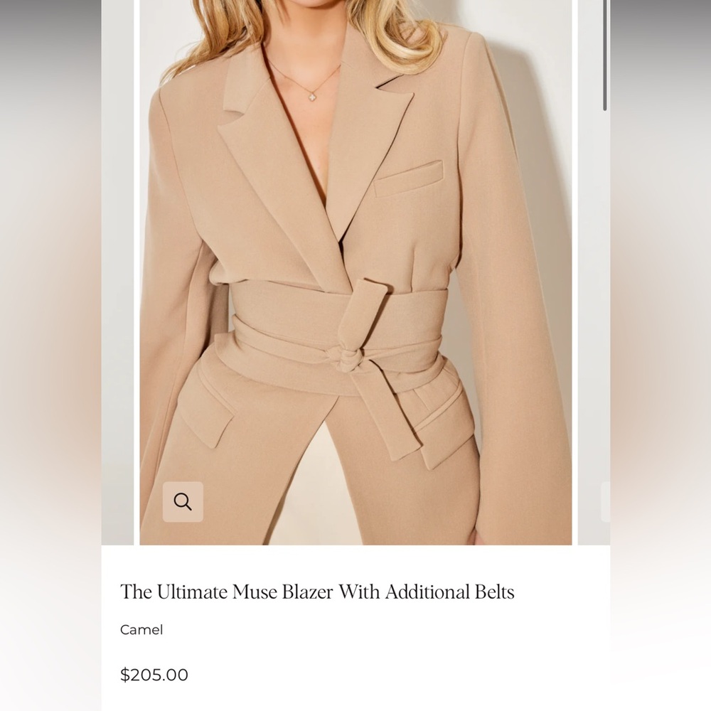 ODD MUSE - Ultimate Blazer with Belt